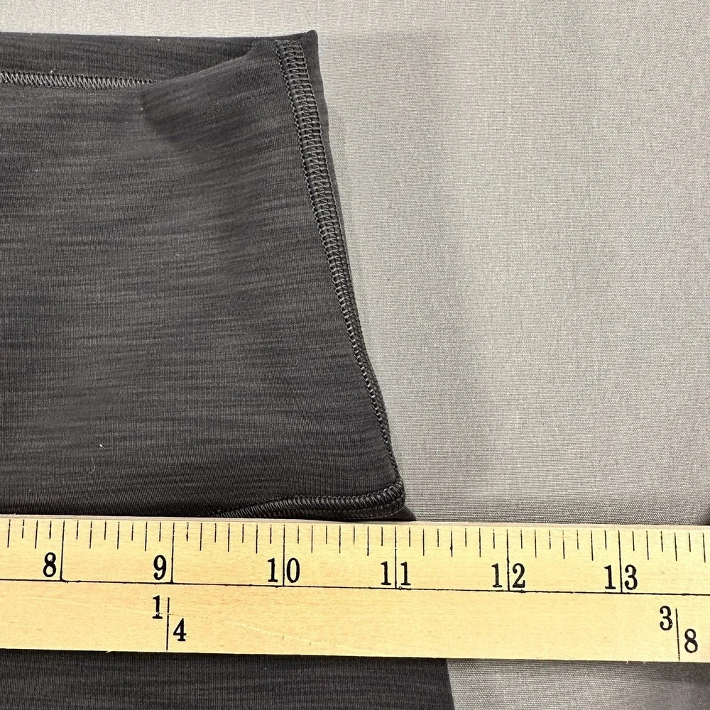 Lululemon Leggings Womens 2 Gray High Rise Ankle Nylon Spandex Yoga Running